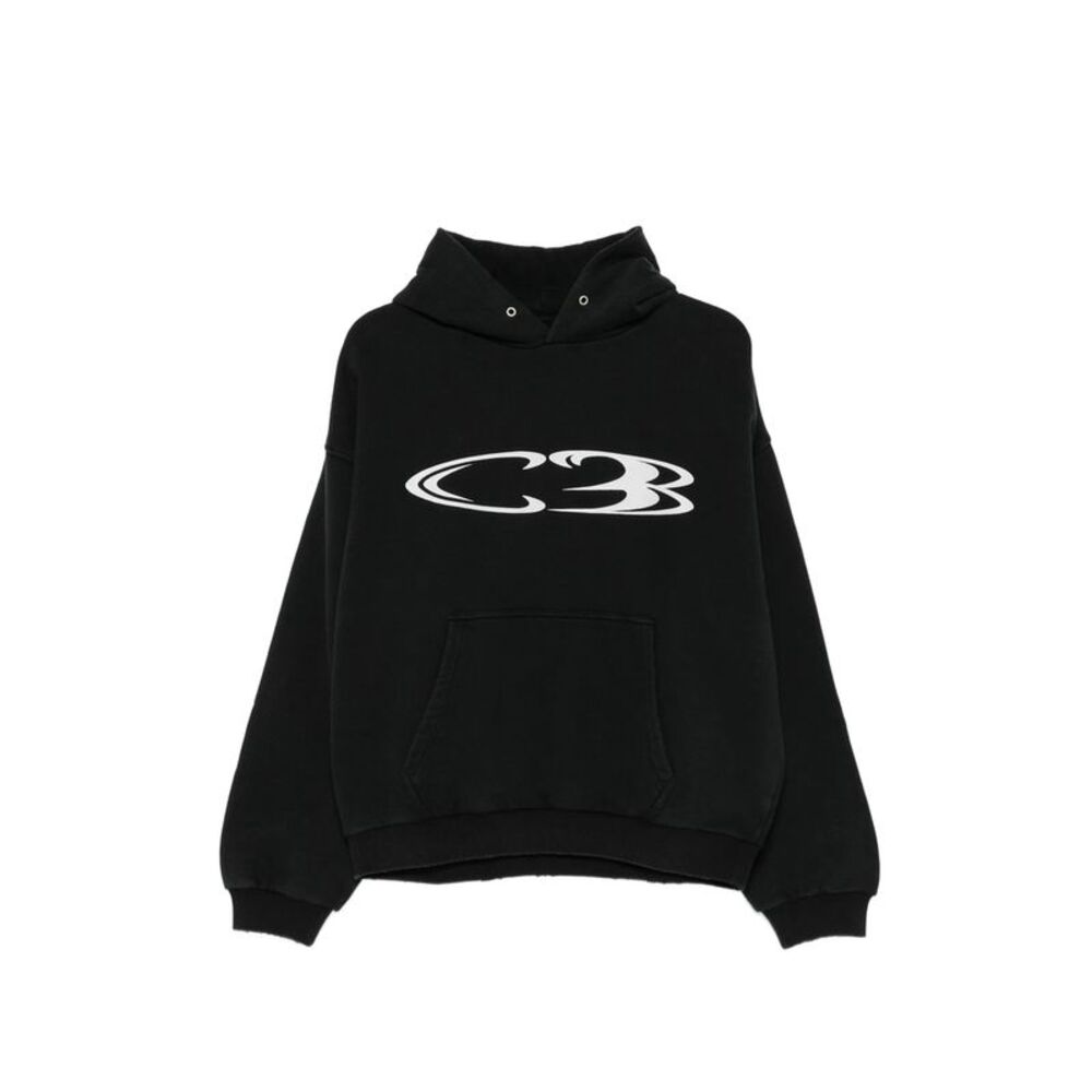 Cole Buxton Black Sweaters & Knitwear - Hoodies Men